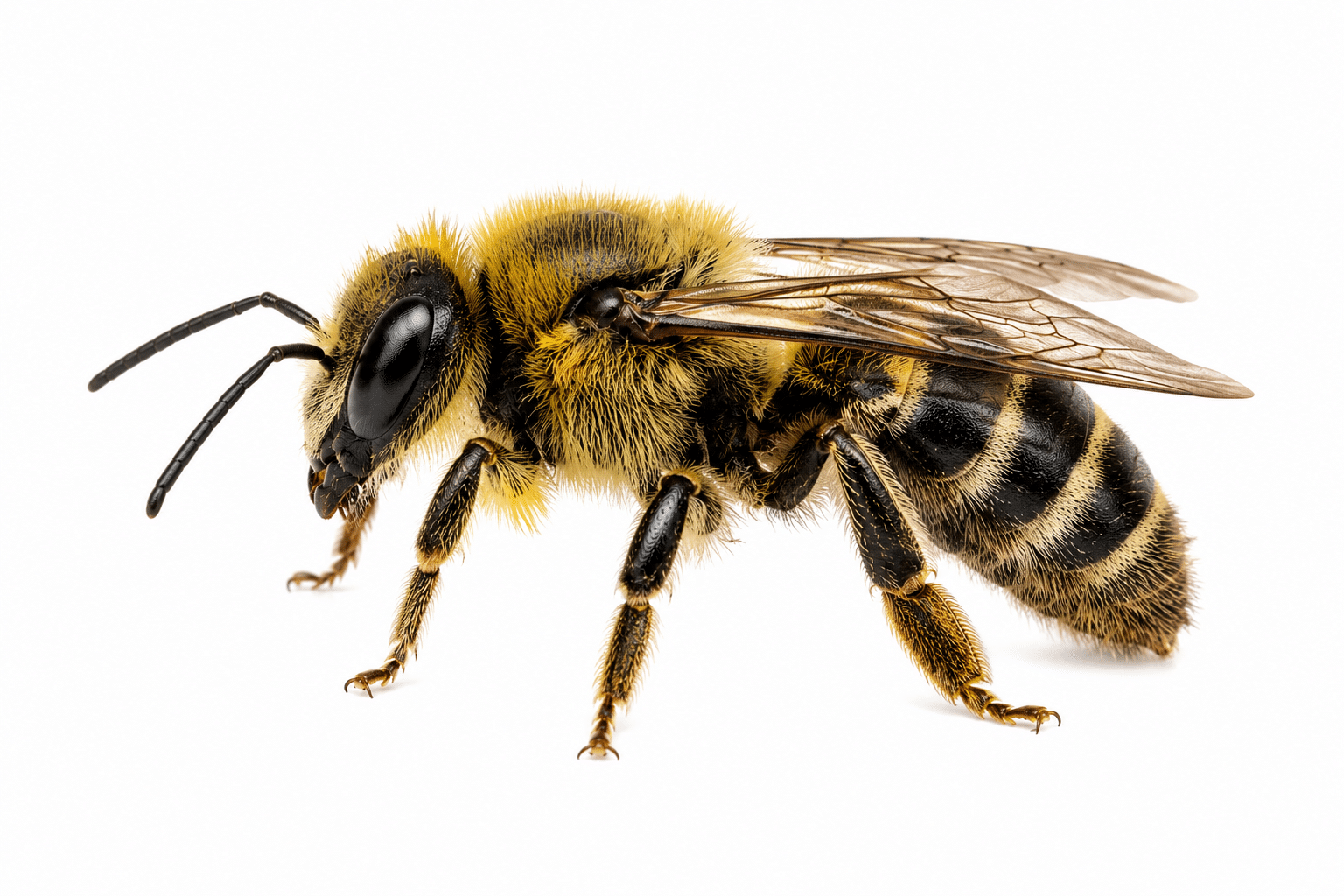 Miner bee identification